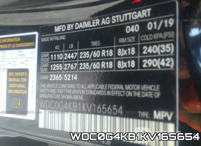 WDC0G4KB1KV165654 фото 10