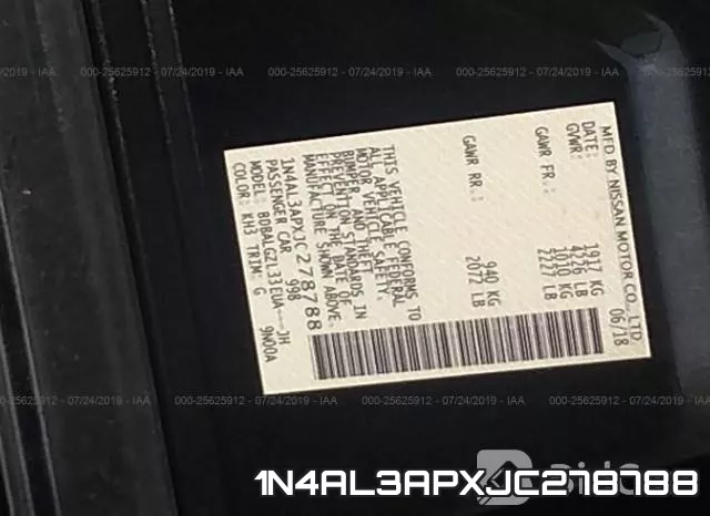 1N4AL3APXJC278788 фото 10