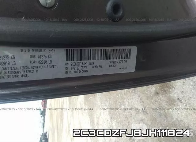 2C3CDZFJ8JH111824 фото 10