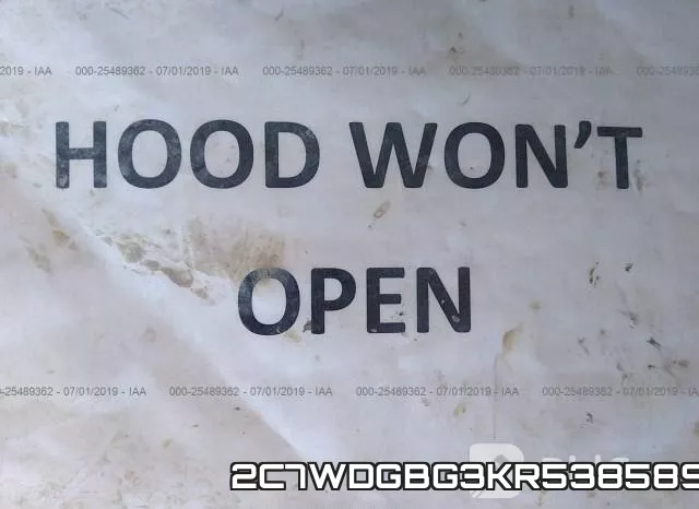 2C7WDGBG3KR538589 фото 2
