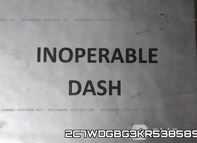 2C7WDGBG3KR538589 фото 8