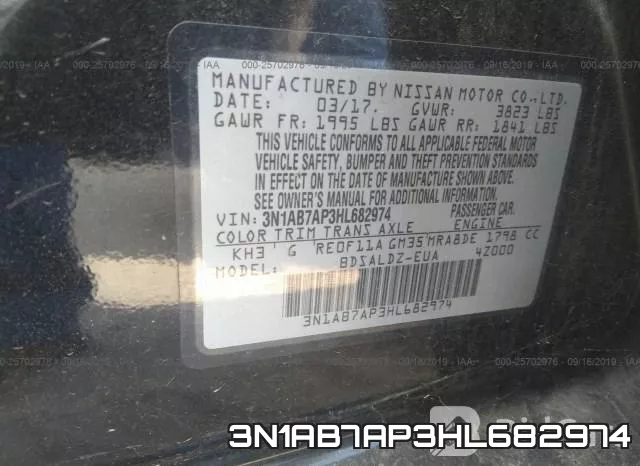 3N1AB7AP3HL682974 фото 10