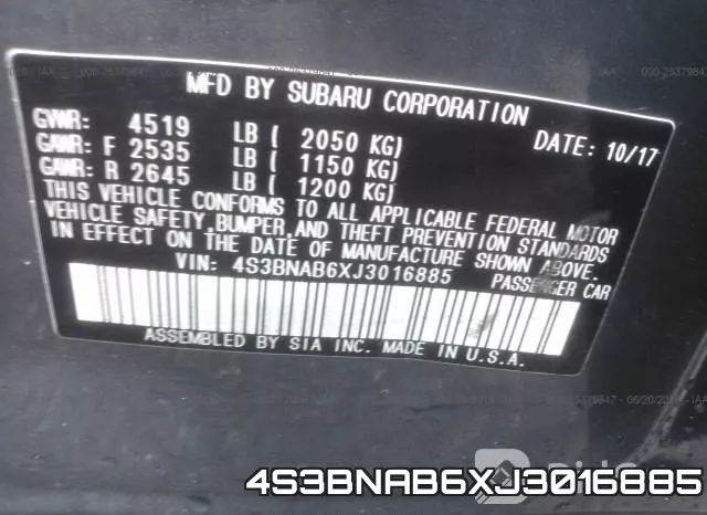4S3BNAB6XJ3016885 фото 10