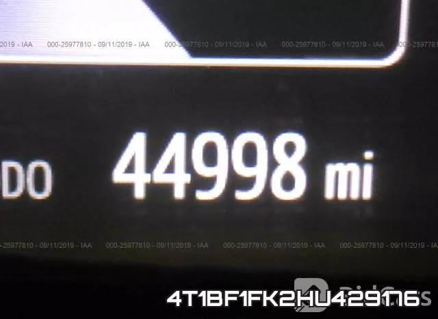 4T1BF1FK2HU429176 фото 8