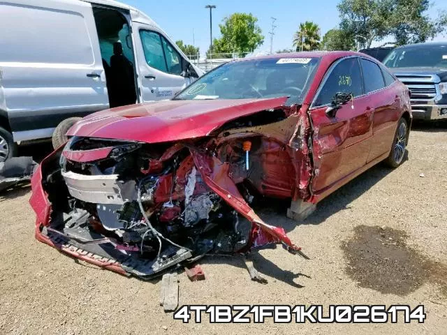 4T1BZ1FB1KU026174 фото 3