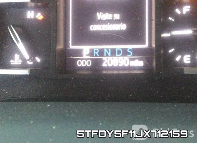 5TFDY5F11JX712159 фото 8