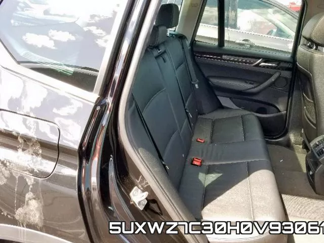 5UXWZ7C30H0V93061 фото 7