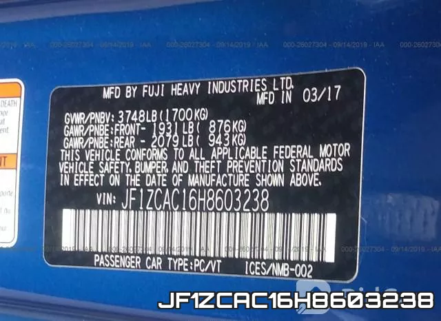 JF1ZCAC16H8603238 фото 10