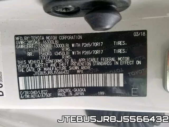 JTEBU5JR8J5566432 фото 2