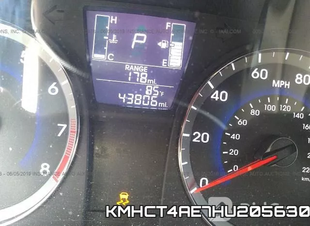 KMHCT4AE7HU205630 фото 8