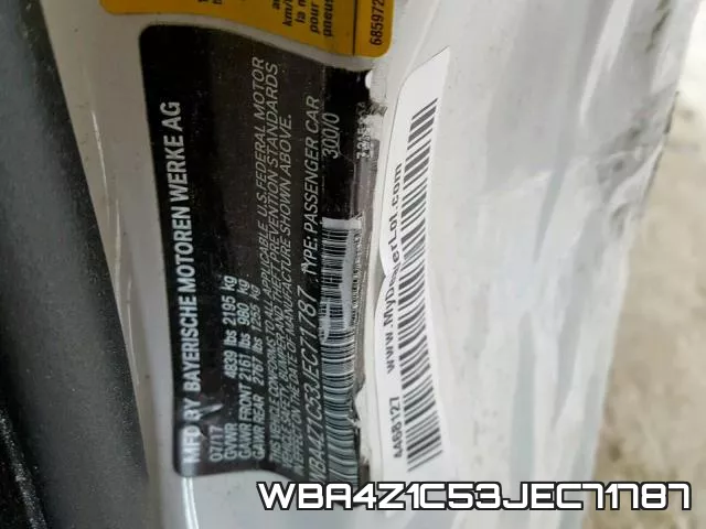 WBA4Z1C53JEC71787 фото 2