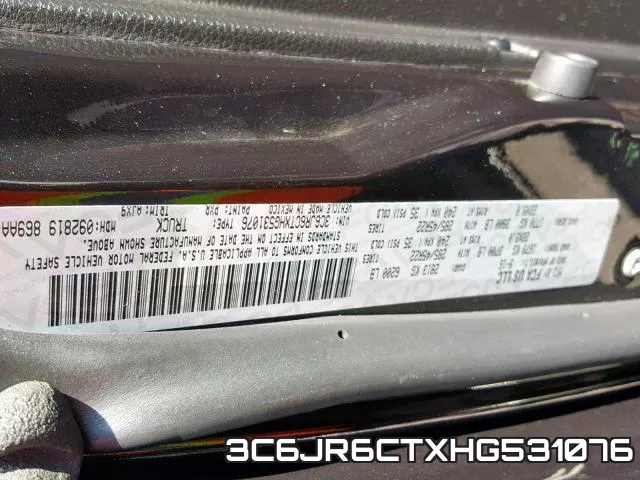 3C6JR6CTXHG531076 фото 2