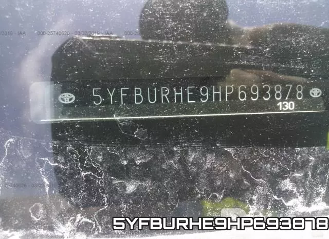 5YFBURHE9HP693878 фото 10