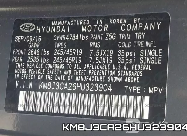 KM8J3CA26HU323904 фото 10