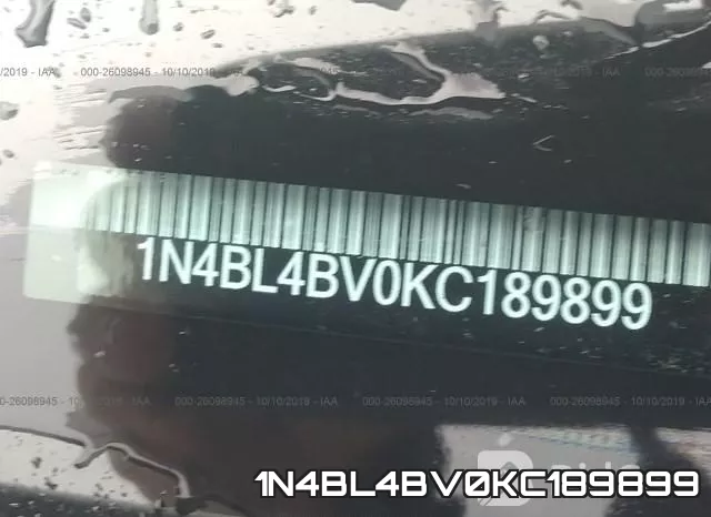 1N4BL4BV0KC189899 фото 10