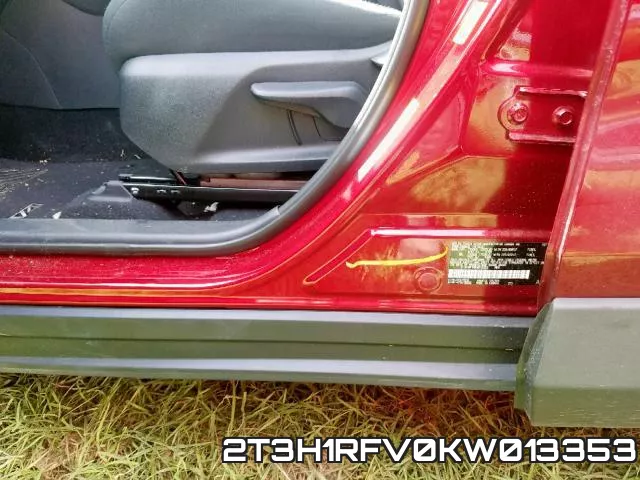 2T3H1RFV0KW013353 фото 10