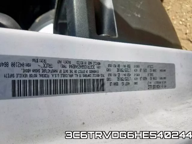 3C6TRVDG6HE540244 фото 2