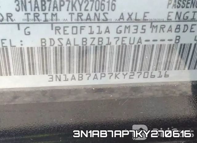 3N1AB7AP7KY270616 фото 10