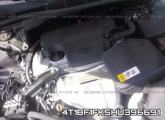 4T1BF1FK5HU396691 фото 2