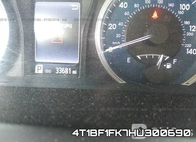 4T1BF1FK7HU300690 фото 8