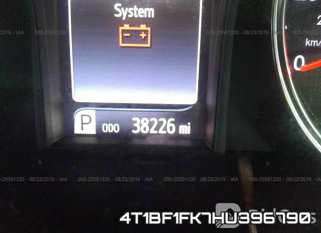 4T1BF1FK7HU396790 фото 8