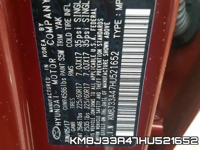 KM8J33A47HU521652 фото 2