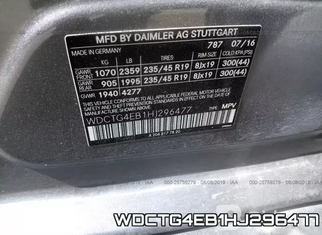WDCTG4EB1HJ296477 фото 10