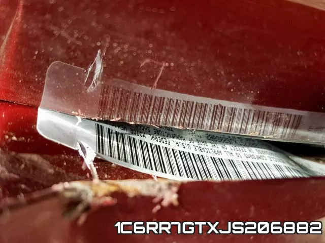 1C6RR7GTXJS206882 фото 2