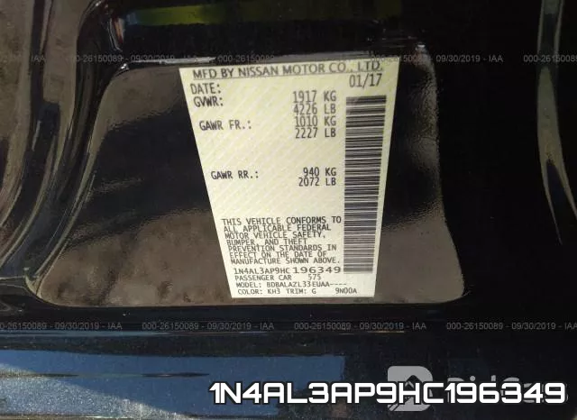 1N4AL3AP9HC196349 фото 10