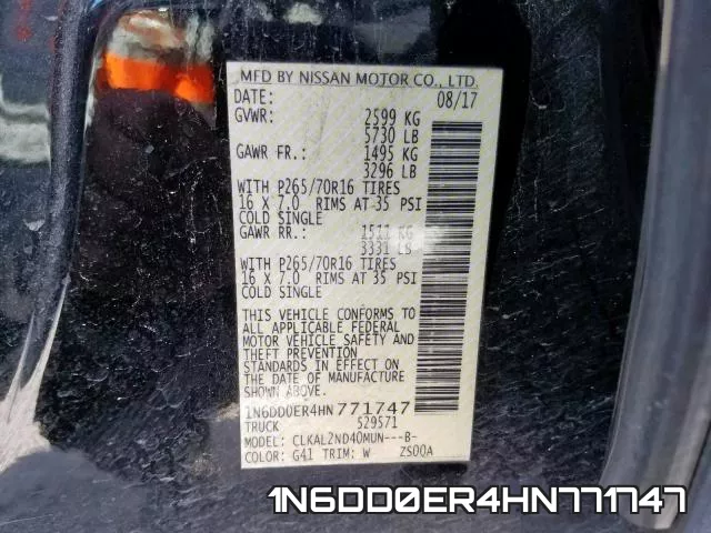 1N6DD0ER4HN771747 фото 2