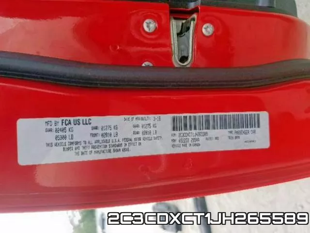 2C3CDXCT1JH265589 фото 2