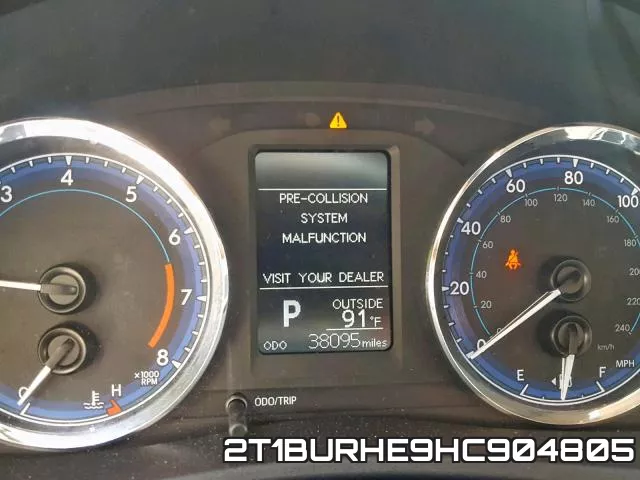 2T1BURHE9HC904805 фото 9