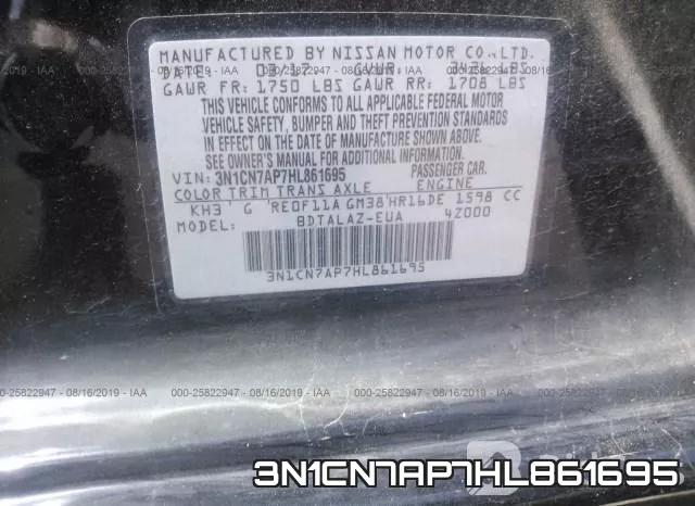 3N1CN7AP7HL861695 фото 10