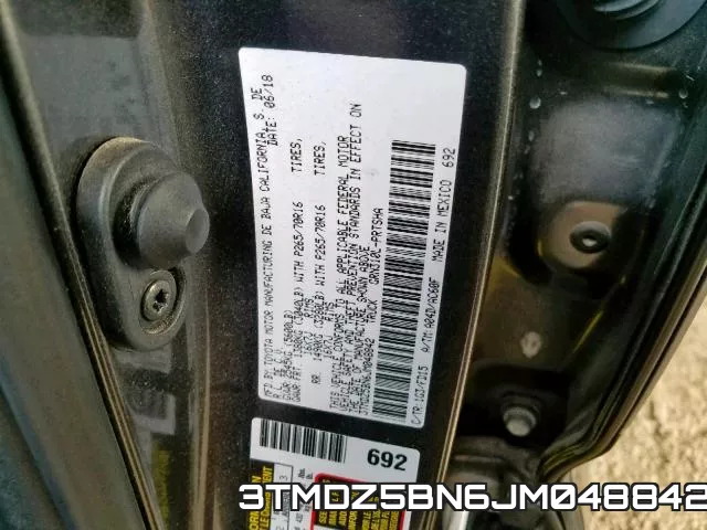 3TMDZ5BN6JM048842 фото 2