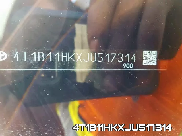 4T1B11HKXJU517314 фото 2
