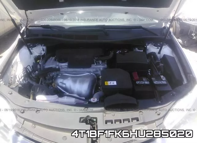4T1BF1FK6HU285020 фото 2