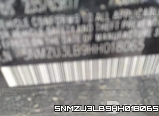 5NMZU3LB9HH018065 фото 9