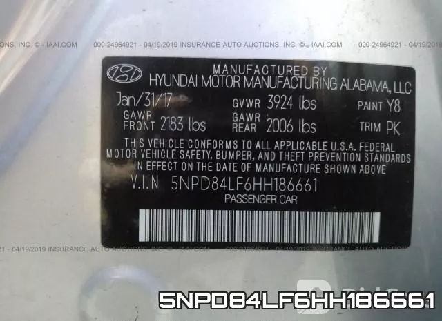 5NPD84LF6HH186661 фото 10