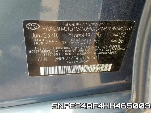 5NPE24AF4HH465003 фото 2