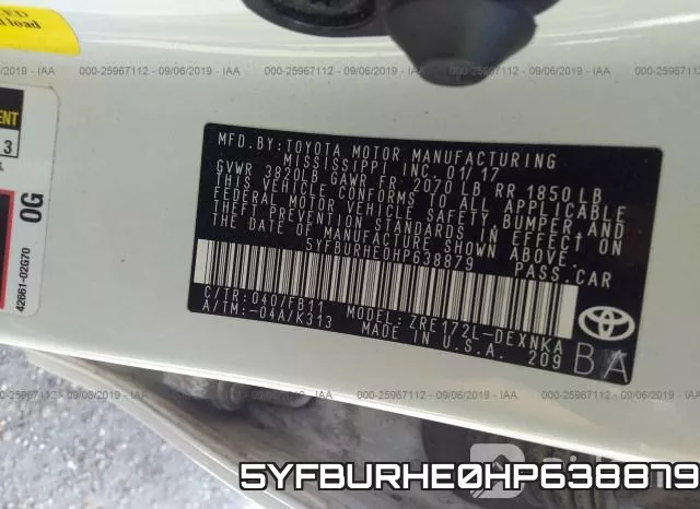 5YFBURHE0HP638879 фото 10