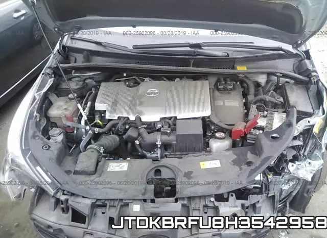 JTDKBRFU8H3542958 фото 2