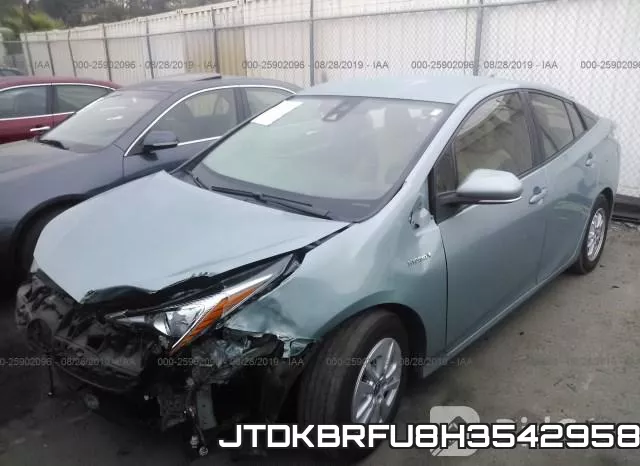 JTDKBRFU8H3542958 фото 3