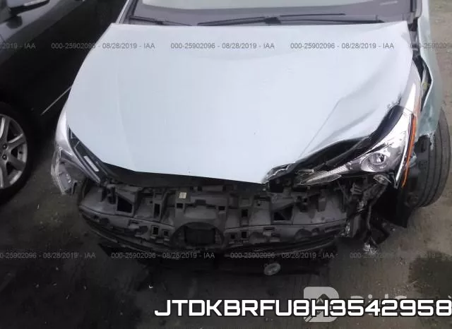 JTDKBRFU8H3542958 фото 7