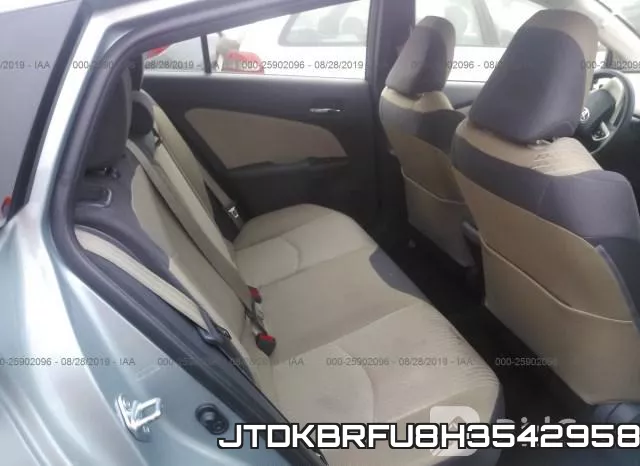 JTDKBRFU8H3542958 фото 8