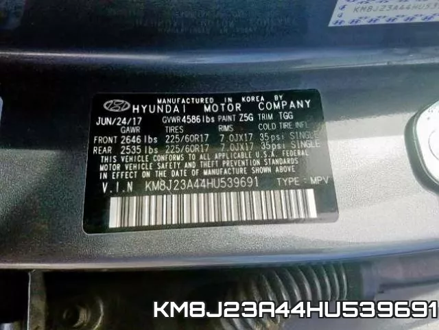 KM8J23A44HU539691 фото 2