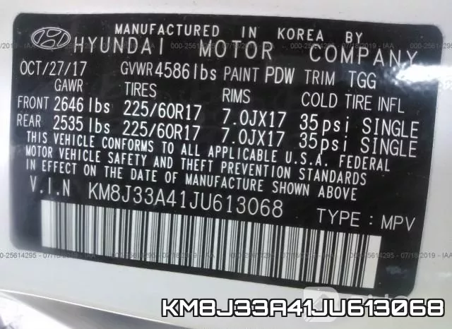 KM8J33A41JU613068 фото 10