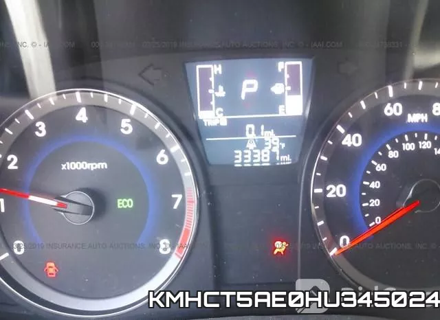 KMHCT5AE0HU345024 фото 8