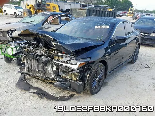 19UDE2F88KA000760 фото 3