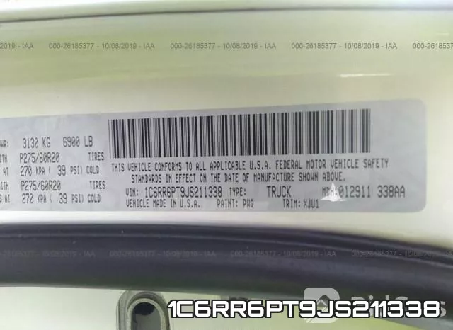 1C6RR6PT9JS211338 фото 10
