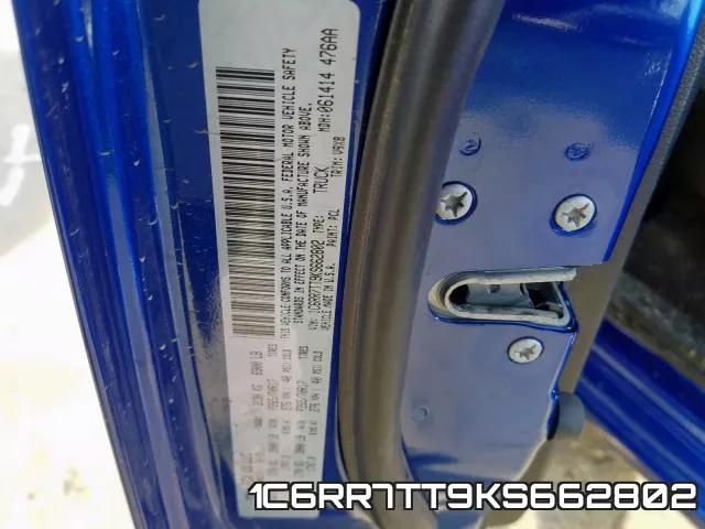 1C6RR7TT9KS662802 фото 2